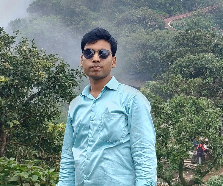 Enjoying durgapuja in Kolkata 