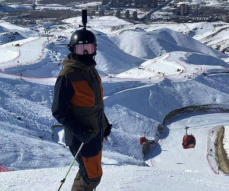 backcountry ski in furano