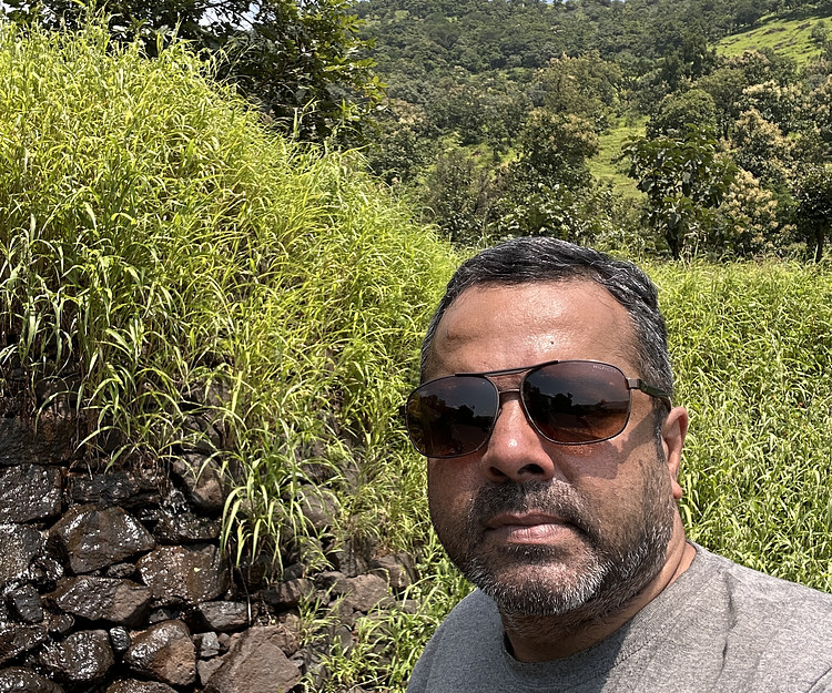 Exciting mountain ride 