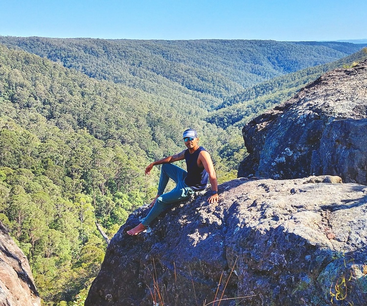 Blue mountains hike