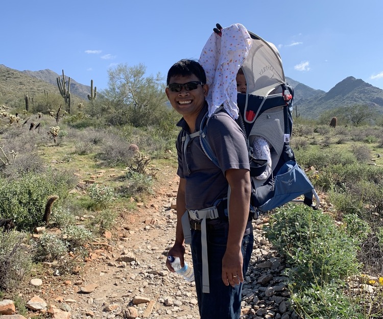 Solo easy hike