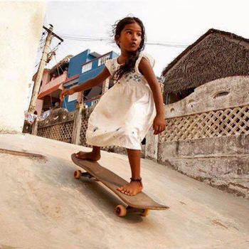 Skateboarding