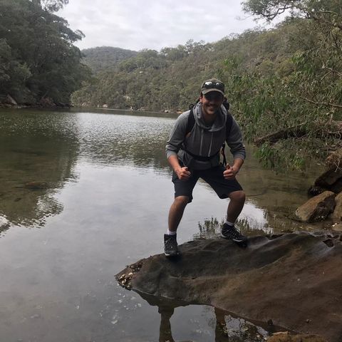 An overnight hike in the blues
