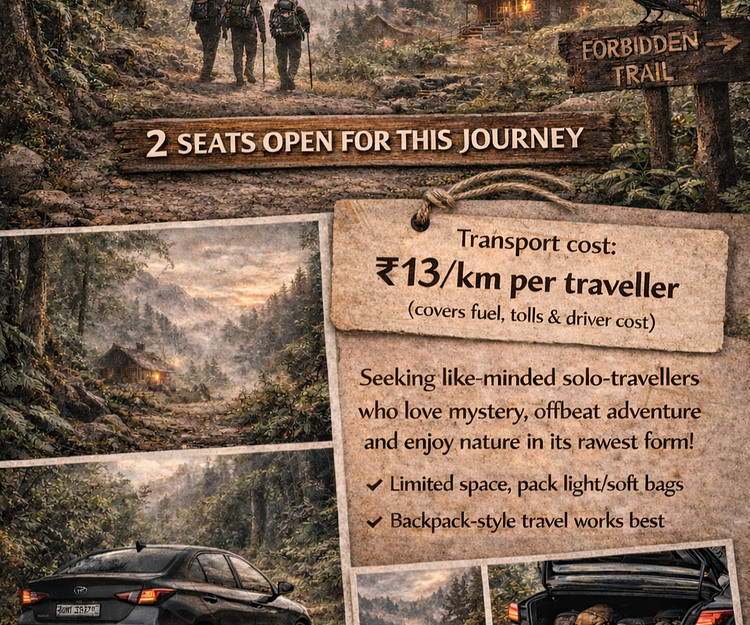 Heading to offbeat mountain forests